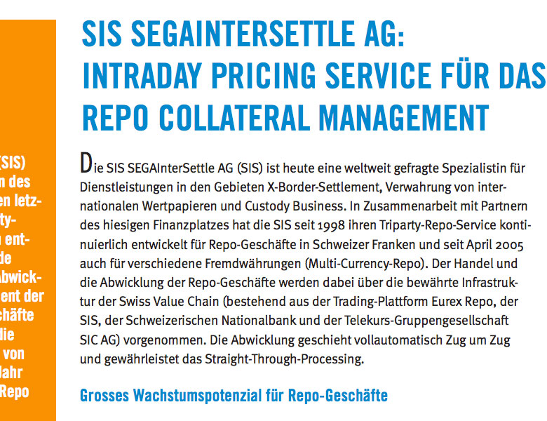 six telekurs | case study sis