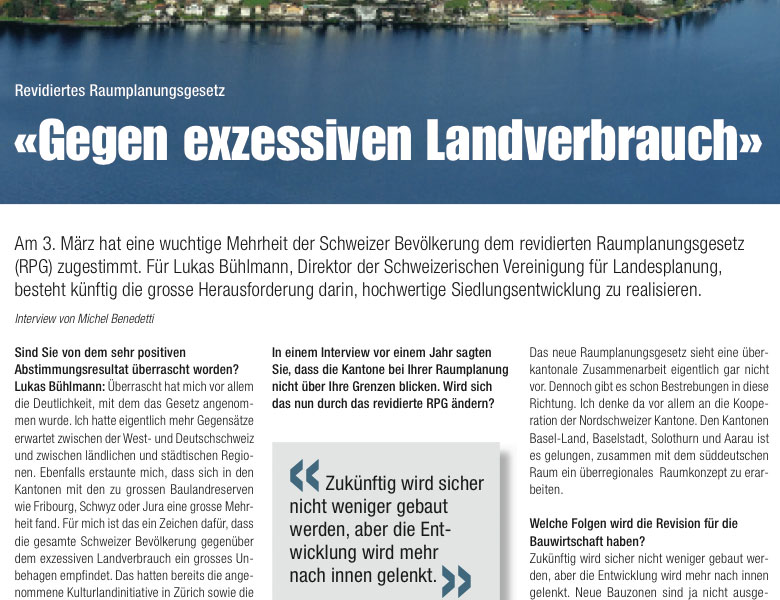 fachartikel raumplanungsgesetz